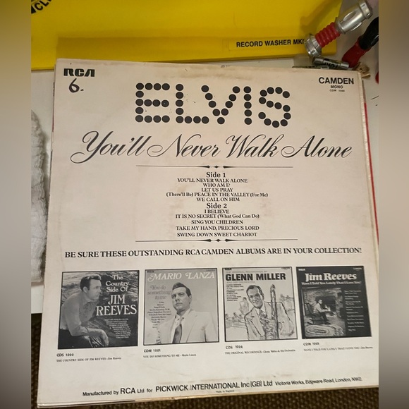 ⛪️ Vintage Elvis Presley 1971 RCA You’ll Never Walk Alone Gospel Vinyl Record ⛪️ - Picture 3 of 7